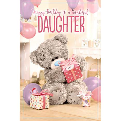3D Holographic Daughter Me to You Bear Birthday Card £3.39